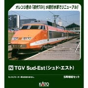 10-2084 Nゲージ完成品 TGV Sud-Est（シュド・エスト）5両増結セット [鉄道模型]