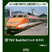 10-2134 Nゲージ完成品 TGV Sud-Est（シュド・エスト）10両セット【特別企画品】 [鉄道模型]