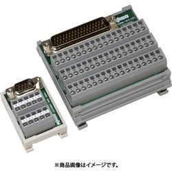 1対1コネクタ端子台 D-subコネクタ-対応 W72.5×L55×H27.1 IM-DSM26-739/5-25PC