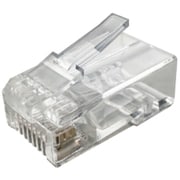 JEFCOM カテゴリー6 モジュラープラグ(単線・より線共用タイプ) M6-1P-865