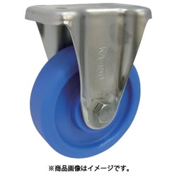 MCナイロン車輪（ベアリング無）ステンレス製固定金具付 MCVA-KA75