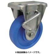 MCナイロン車輪（ベアリング入）ステンレス製固定金具ストッパー付 MCVS-KAB75