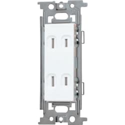 扉付ダブルコンセント NDG2122SWW