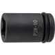 3/8インパクトレンチ用ウエルドナットソケット 10MM P3W-10