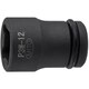 3/8インパクトレンチ用ウエルドナットソケット 12MM P3W-12