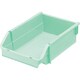 ヒシ T型コンテナ（ネスティングタイプ）パステルグリーン W192×D285×H90 PAT-3-PG