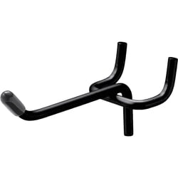 パンチングボード用パーツ ブラック フックT 小 キャップ黒 4P PBTFB-69