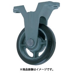 鋳物中荷重用ゴム車輪固定車付ベアリング入 180Φ SB-K180