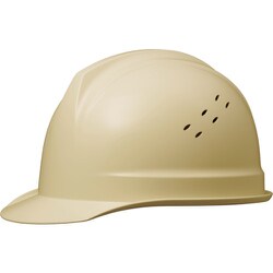 ABS製ヘルメット SC-1BNVRA クリーム SC-1BNVRA-CR