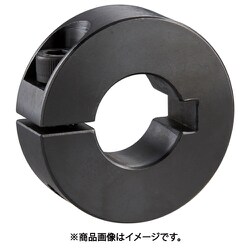 スリットカラー キー溝付 黒染め SCS3515CK