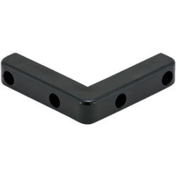 SUGICO 樹脂製L型コーナーバンパー(黒) TO-203CB