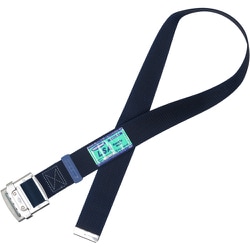TSUYORON 胴ベルトのみ スチールスライドバックル ダークブルー Lサイズ 幅50MM×長さ1400MM TUBL90NDBLBP