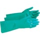 ニトリル炊事用手袋 ベルテ252 グリーン 厚手 S 10双 VERTE-252-S
