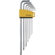 WISE 硬質ボールポイント六角棒レンチ ロング 7本組 WLB330N-7S