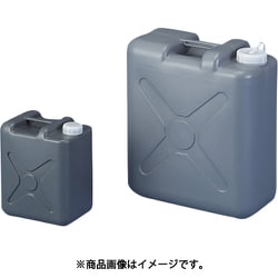 AS 平角缶(1ケ口)20L グレー 10-4503-55