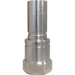 ウルトラフローニップル（プラグ）呼径8mm ステンレス製 G3/8メネジ EPDM 10-488-6224