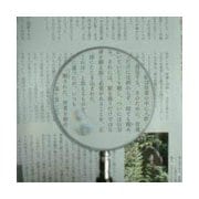 池田レンズ 金枠製手持ちルーペ 倍率2倍（小レンズ4倍） 1230-P