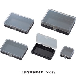 AS ヒンジ付角型ケース（導電＋帯電防止）4N（30個入） 1-9408-24