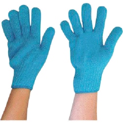 カラーナイロン軍手 サックス 209