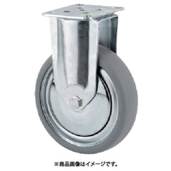 プレート式キャスター"AGILA"（タイヤ痕レスタイプ）Φ75 固定式 2478DIK075P60
