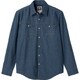 長袖シャツ ネイビー L 25877-11-L