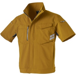 半袖ジャンパー ブラウンキャメル L 266801-61-L