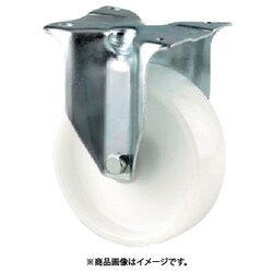プレート式キャスター"ALPHA"（ナイロン車）Φ160 固定式 3478UOR160P63