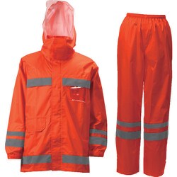 視認性レインスーツ オレンジ BLL 3810-25-BLL