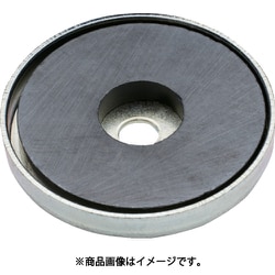 MAGEVER フェライト磁石 キャップマグネット 丸型 52R（穴付き） 3C1052R4007