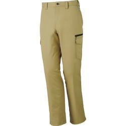 ストレッチノータックカーゴパンツ ウエスト96 キャメル 71002-134-96