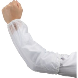 防水ビニール腕カバー クリア F A100-90-F