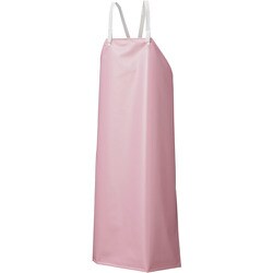 ウレタンシームレスエプロン 胸 ピンク LLサイズ AF-5300