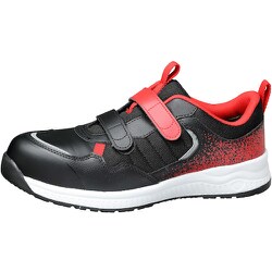 アクティブセフティ ワークスニーカー AS-05 EEE ブラック/レッド 25cm AS-05-EEE-BK/RD-25