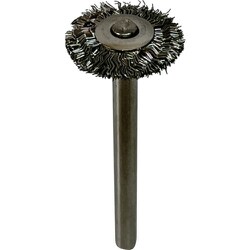 軸付ホイール型ブラシ B1039