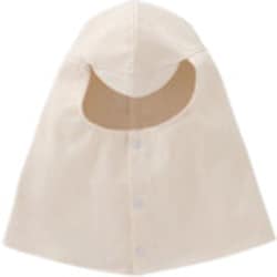 柏田 帆布M型頭巾（ツバ付き）LL C-60-M-LL