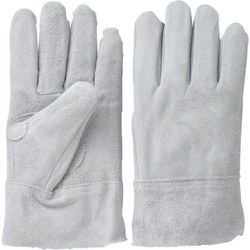 柏田 牛床革内縫い作業手袋 L D-507-L