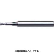 DLCCOAT2枚刃銅電極加工用ロングネックラジアス 外径1×コーナ半径R0.2×有効長6×刃長1 DLCLRS2010-02-060