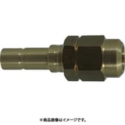 冷却水配管用タッチコネクターフジVタイプストレートコネクター（金属）10mm HF10-10RC