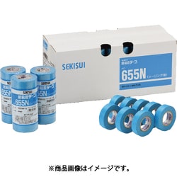 積水 和紙粘着テープ＃655N シーリング用 15×18（1パック＝8巻入） K655N12
