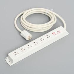 マルチユースOAタップ 6個口 平刃形 5M KC1330