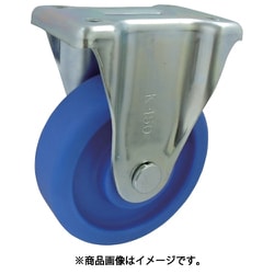 MCナイロン車輪(ベアリング無)プレス製固定金具付 MCVA-K75