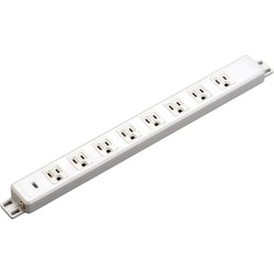 明工 機器用接地コンセント（8コ口） MR86780-N