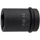 1/2インパクトレンチ用ウエルドナット用ソケット 14MM P4W-14