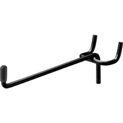 パンチングボード用パーツ ブラック フックT 中 キャップ黒2P PBTFB-119