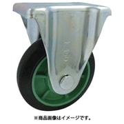 樹脂製ゴム車輪（ベアリング無）固定金具付 PNAK150