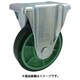 樹脂製ウレタンゴム車輪（ベアリング入）固定金具付 130 PNUK130