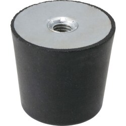 防振ゴム(円錐台、メネジ) VDB7-5020M10M