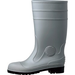 安全長靴 W1000Nグレー 25cm W1000N-GY-25