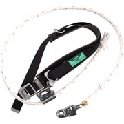 TSUYORON ワークポジショニング用器具 柱上安全帯 FCー12 黒 Mサイズ ロープ下側通過タイプ WP-FC-12-BLK-M-JAN-BP