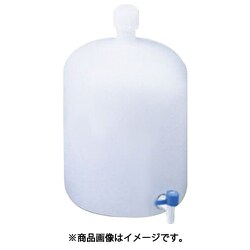 AS レバーコック付瓶 細口丸型20L 10-3506-55